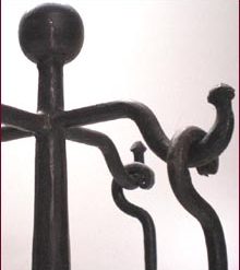 Set attrezzi 4+1 S208 Ferro Battuto