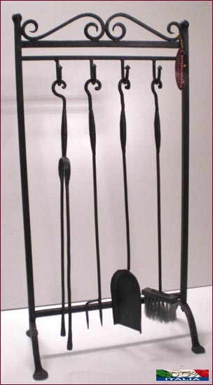 Set attrezzi 4+1 S209 Ferro Battuto