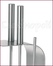 Set attrezzi Moderno 4+1 in acciaio inox S139