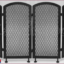 Parascintille in Ferro Battuto  P104 4 ante